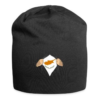 Cyprus - Jersey Beanie - black - Front