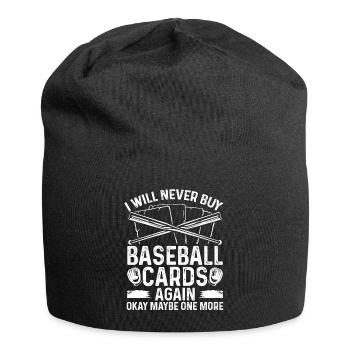 Les cartes de sport n’achèteront plus jamais de cartes Collector - Bonnet en jersey - noir - Devant