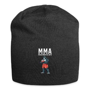 Gorilla MMA Kämpfer - Käfig Kämpfer - Jersey-Beanie - Anthrazit - Vorne