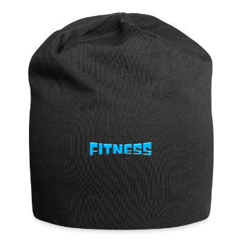 Fitness - Jersey-Beanie - Schwarz - Vorne