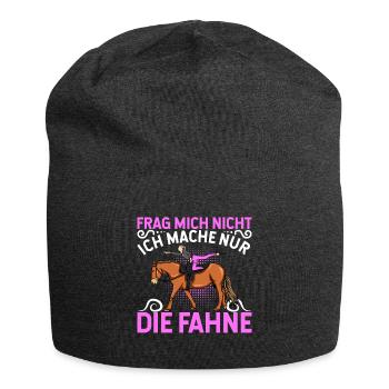Voltigieren - Jersey-Beanie - Anthrazit - Vorne