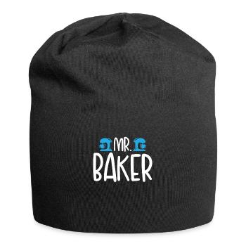 M. Baker - Bonnet en jersey - noir - Devant