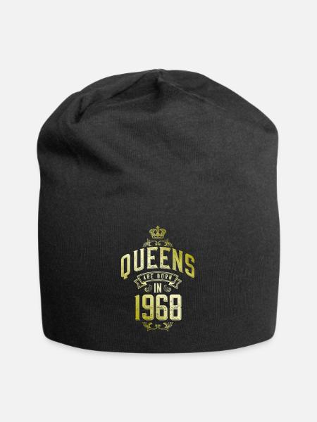 Queens born in 1968 - Jersey-Beanie - Schwarz