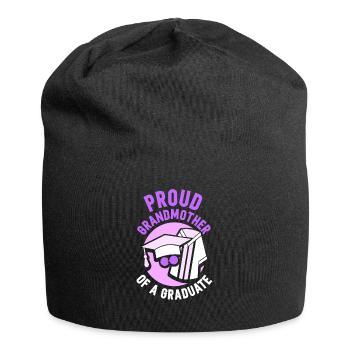 Proud Grandmother Of a Graduate Graduate - Jersey Beanie - black - Front