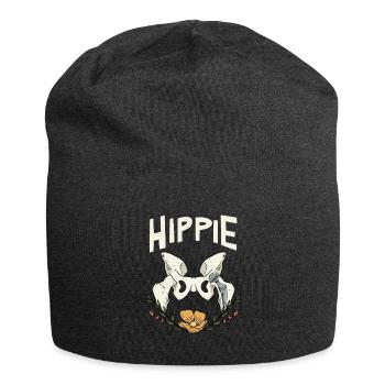 Hippie hip joint - Jersey Beanie - charcoal grey - Front