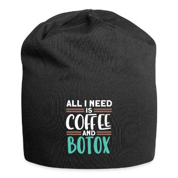 Botox - Jersey-Beanie - Schwarz - Vorne