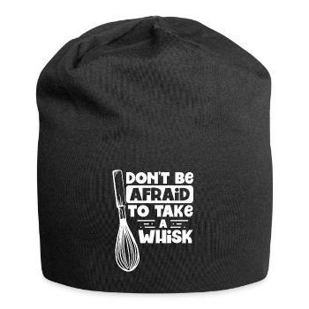 N’ayez pas peur d’avoir un - Bonnet en jersey - noir - Devant