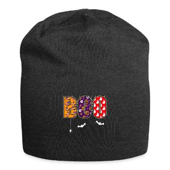 Boo Halloween - Jersey Beanie - charcoal grey - Front