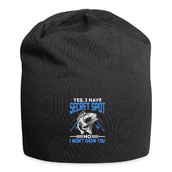 Angler - Jersey-Beanie - Schwarz - Vorne