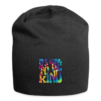 Hippie - Jersey-Beanie - Schwarz - Vorne