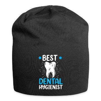Best Dental Hygienist Dentist Dental Hygiene - Jersey Beanie - black - Front