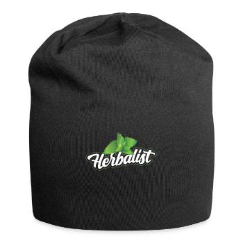 Herb Collector Herb Garden Herbes aromatiques - Bonnet en jersey - noir - Devant