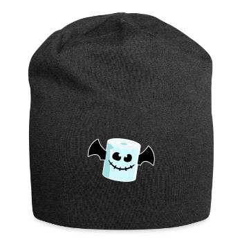 Papier toilette Bat Halloween - Bonnet en jersey - charbon - Devant