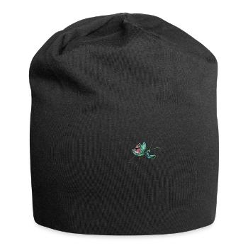 Praying Mantis I Mantis Insect Motif - Jersey Beanie - black - Front