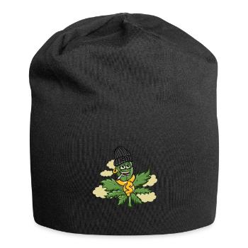 Cannabis - Bonnet en jersey - noir - Devant