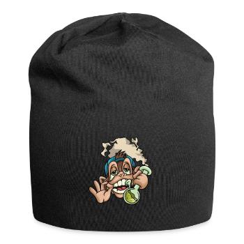 Cannabis - Bonnet en jersey - noir - Devant