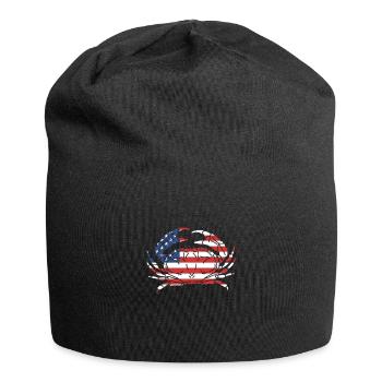 Crabe Tshirt Crabe Crevettes Scorpion Homard - Bonnet en jersey - noir - Devant