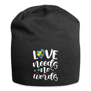 Autism Gift Autistic Asperger ADHD Autism - Jersey Beanie - black - Front