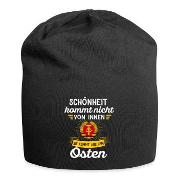 Ostdeutschland Tshirt Herren Ossi Dresden NVA DDR - Jersey-Beanie - Schwarz - Vorne
