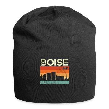 Boise Idaho - Jersey-Beanie - Schwarz - Vorne