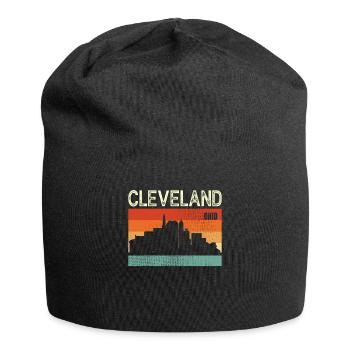 Cleveland Ohio - Jersey Beanie - black - Front