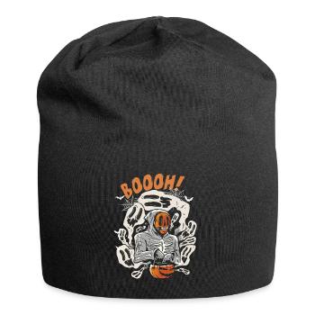 Squelette Dinosaure Trex Dino Citrouilles Moon Boys - Bonnet en jersey - noir - Devant
