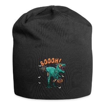 Dinosaure Trex Dino Pumpkins Moon Boys - Bonnet en jersey - noir - Devant