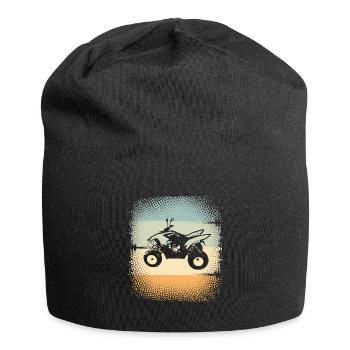 Quad VTT Tout-terrain Quad Riders - Bonnet en jersey - noir - Devant
