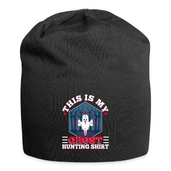 This is my ghost hunting shirt - Jersey Beanie - black - Front