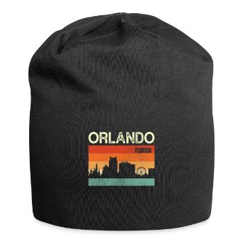 Orlando Florida - Jersey Beanie - black - Front