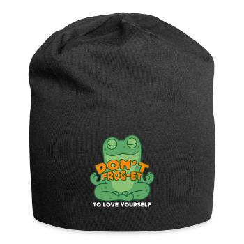 Don't Frog-Et To Love Yourself Frog Hunter - Jersey Beanie - black - Front