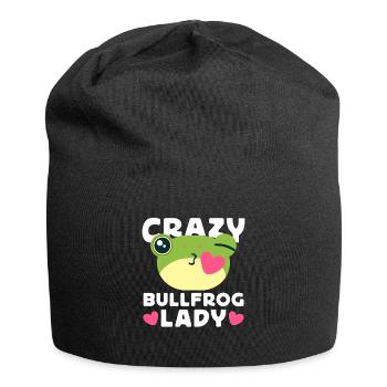 Crazy Bullfrog Lady Frog Hunter - Bonnet en jersey - noir - Devant
