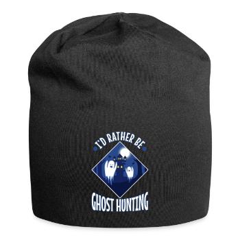I'd Rather Be Ghost Hunting - Jersey Beanie - black - Front