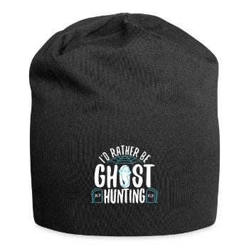 I'd Rather Be Ghost Hunting - Jersey Beanie - black - Front