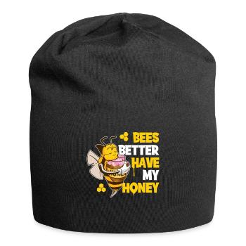 Bees Better Have My Honey Bees Gift - Jersey Beanie - black - Front