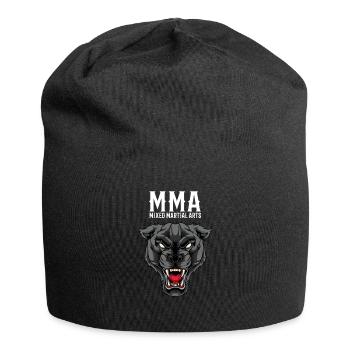 MMA Panther Mixed Martial Arts - Käfig frei - Jersey-Beanie - Schwarz - Vorne