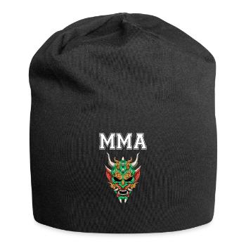MMA Oni Dämon - Jersey-Beanie - Schwarz - Vorne