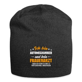 Automechaniker - Jersey-Beanie - Anthrazit - Vorne