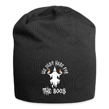 I'm Just Here For The Boos - Jersey Beanie - black - Front