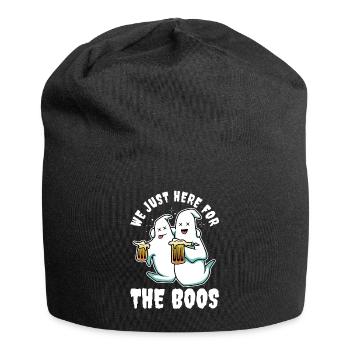I'm Just Here For The Boos - Jersey Beanie - black - Front