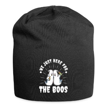 I'm Just Here For The Boos - Jersey Beanie - black - Front