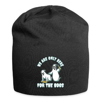 I'm Just Here For The Boos - Jersey Beanie - black - Front
