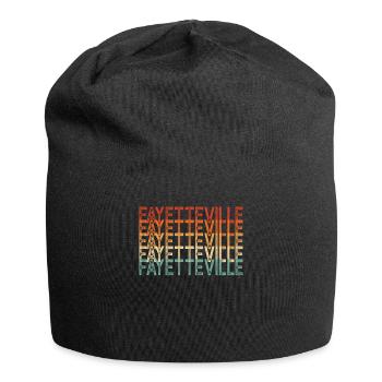 Fayetteville - Jersey Beanie - black - Front