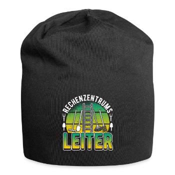 Rechenzentrumsleiter Rechen & Leiter Garten - Jersey-Beanie - Schwarz - Vorne