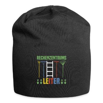 Rechenzentrumsleiter Rechen & Leiter Garten - Jersey-Beanie - Schwarz - Vorne