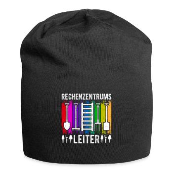 Rechenzentrumsleiter Rechen & Leiter Garten - Jersey-Beanie - Schwarz - Vorne