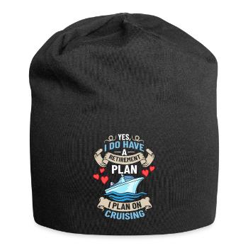 Cruise Ship Cruise Cruise Cruise - Jersey Beanie - black - Front