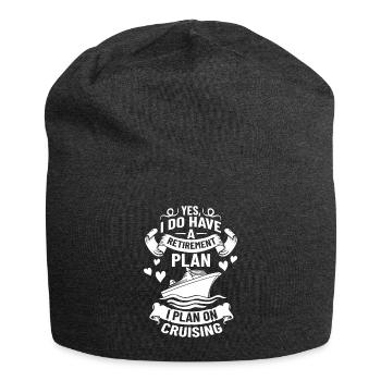 Kreuzfahrtschiff Reise Kreuzfahrt Kreuzfahrtreise - Jersey-Beanie - Anthrazit - Vorne
