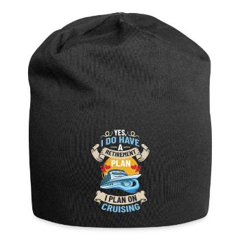 Cruise Ship Cruise Cruise Cruise - Jersey Beanie - black - Front