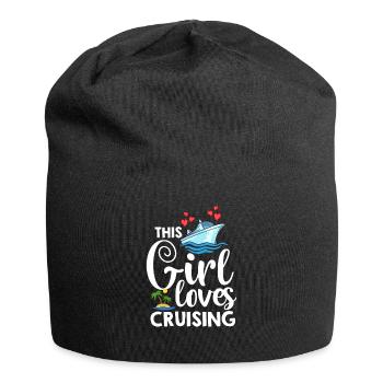 Cruise Ship Cruise Cruise Cruise - Jersey Beanie - black - Front